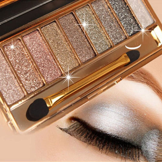 Virtegasas front packaging showing palette compact and logo, easy travel benefit