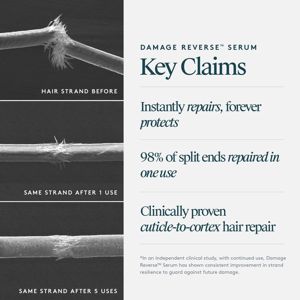 VIRTUE visible smoothing before-and-after on ends for improved appearance