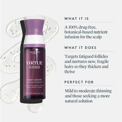 VIRTUE spray nozzle close-up for precise, no-mess application