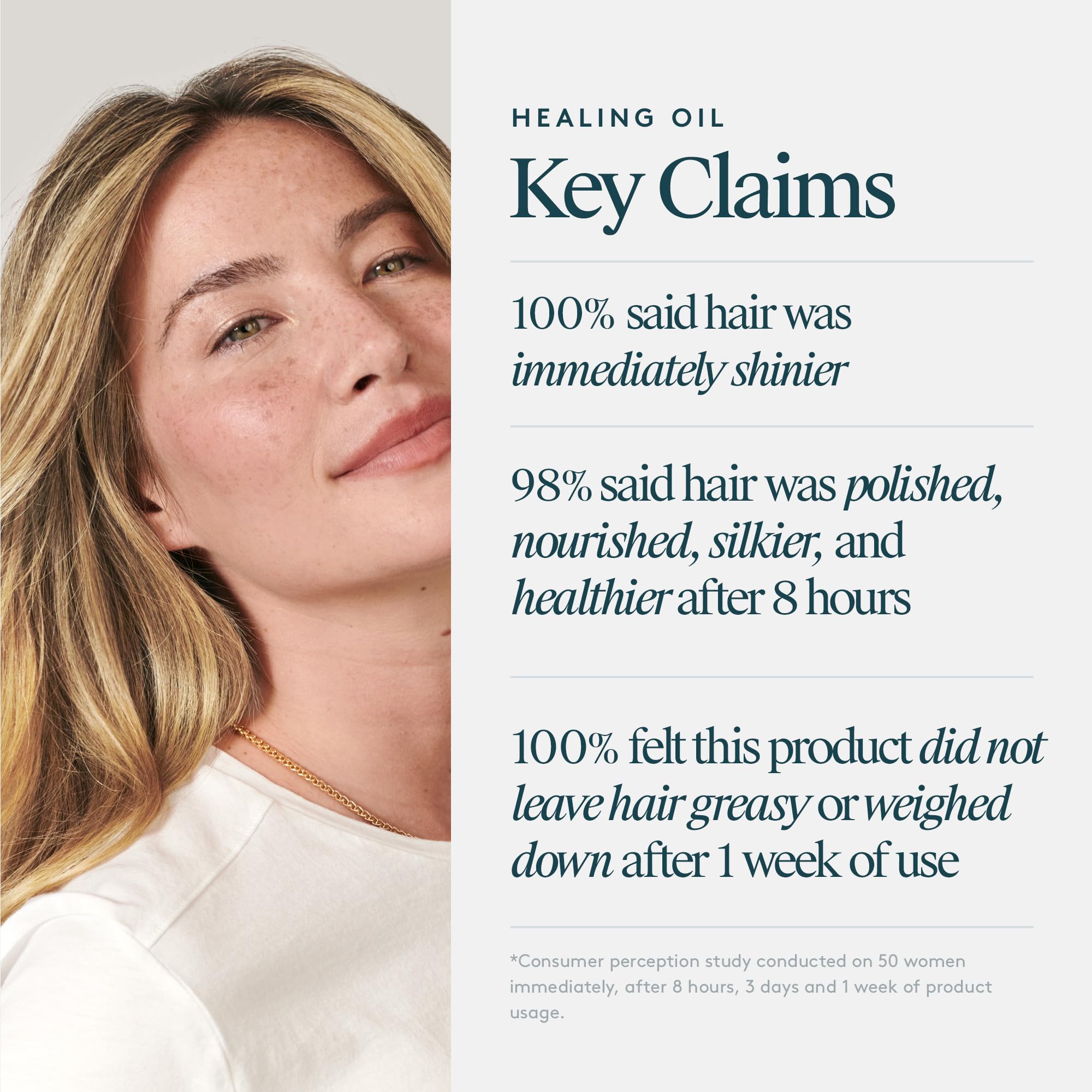 VIRTUE ingredients label showing Alpha Keratin 60ku and botanical oils for transparency