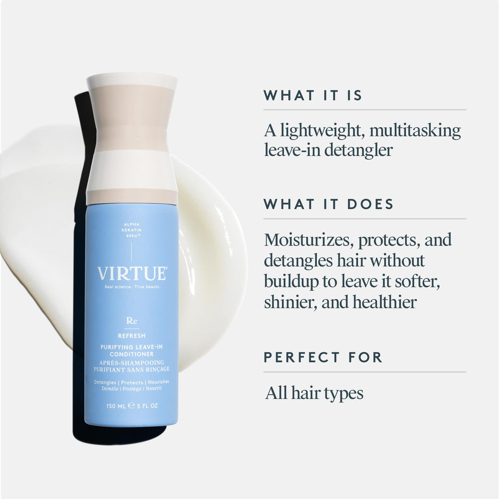 VIRTUE fine mist spray dispersing for even, lightweight coverage