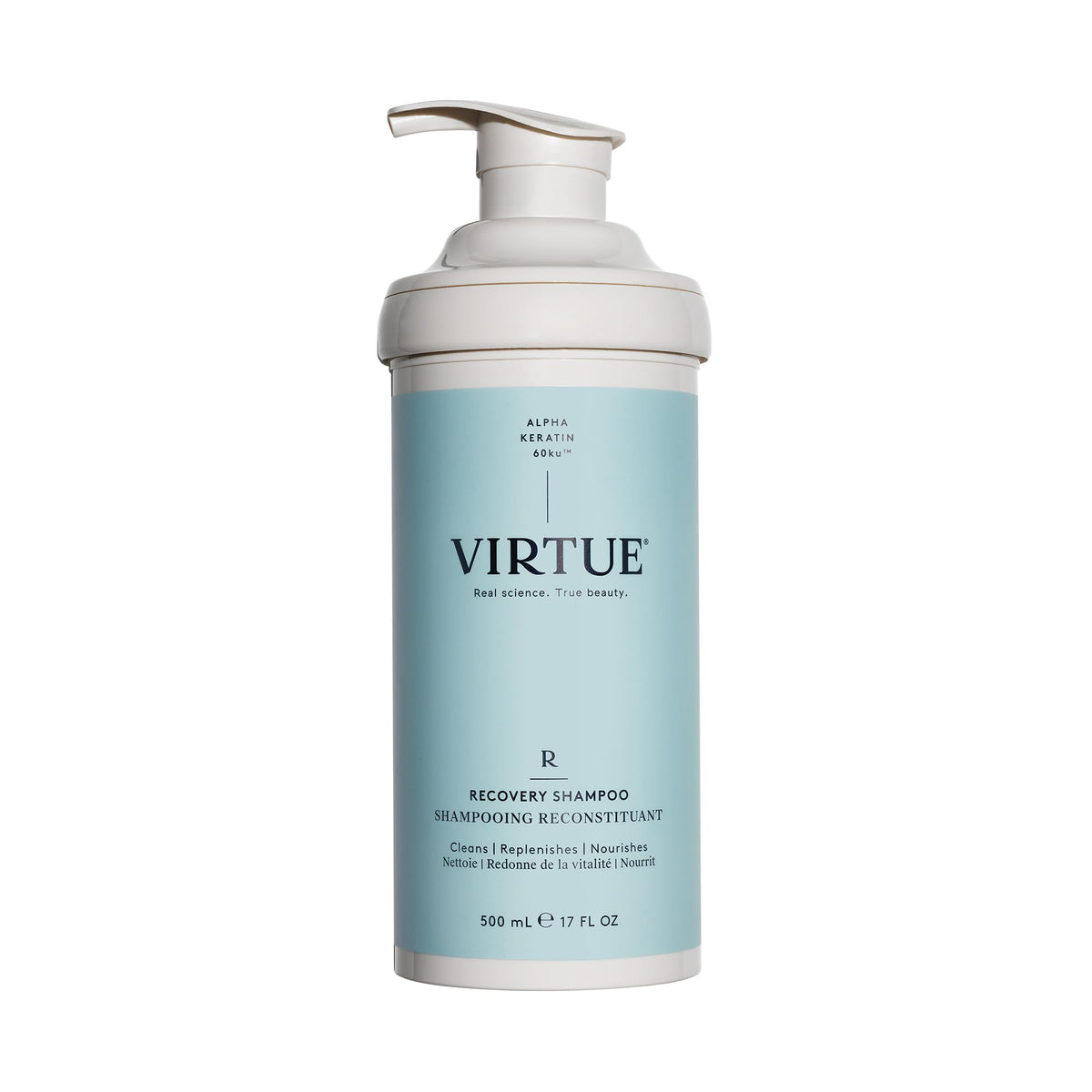 VIRTUE front packaging showing product and benefits clearly