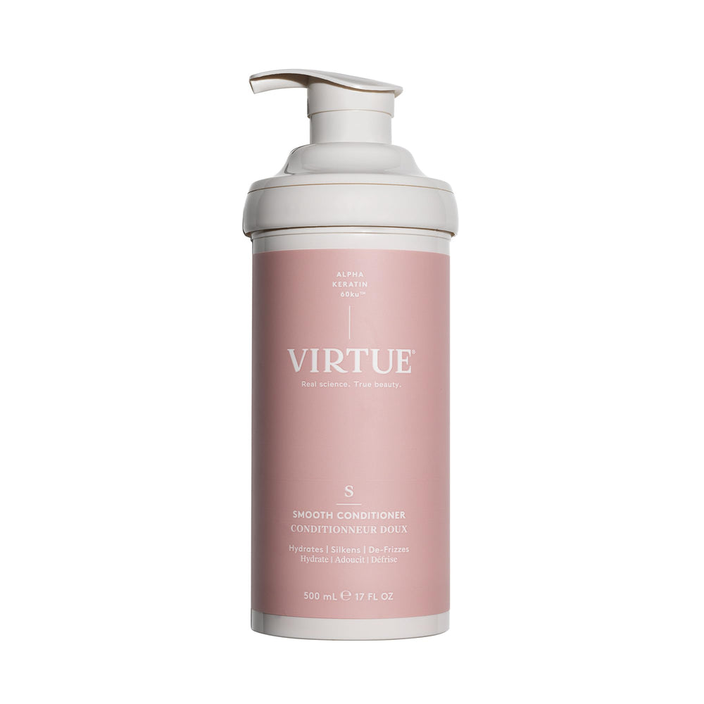 VIRTUE front bottle showing sleek design and clear brand benefit