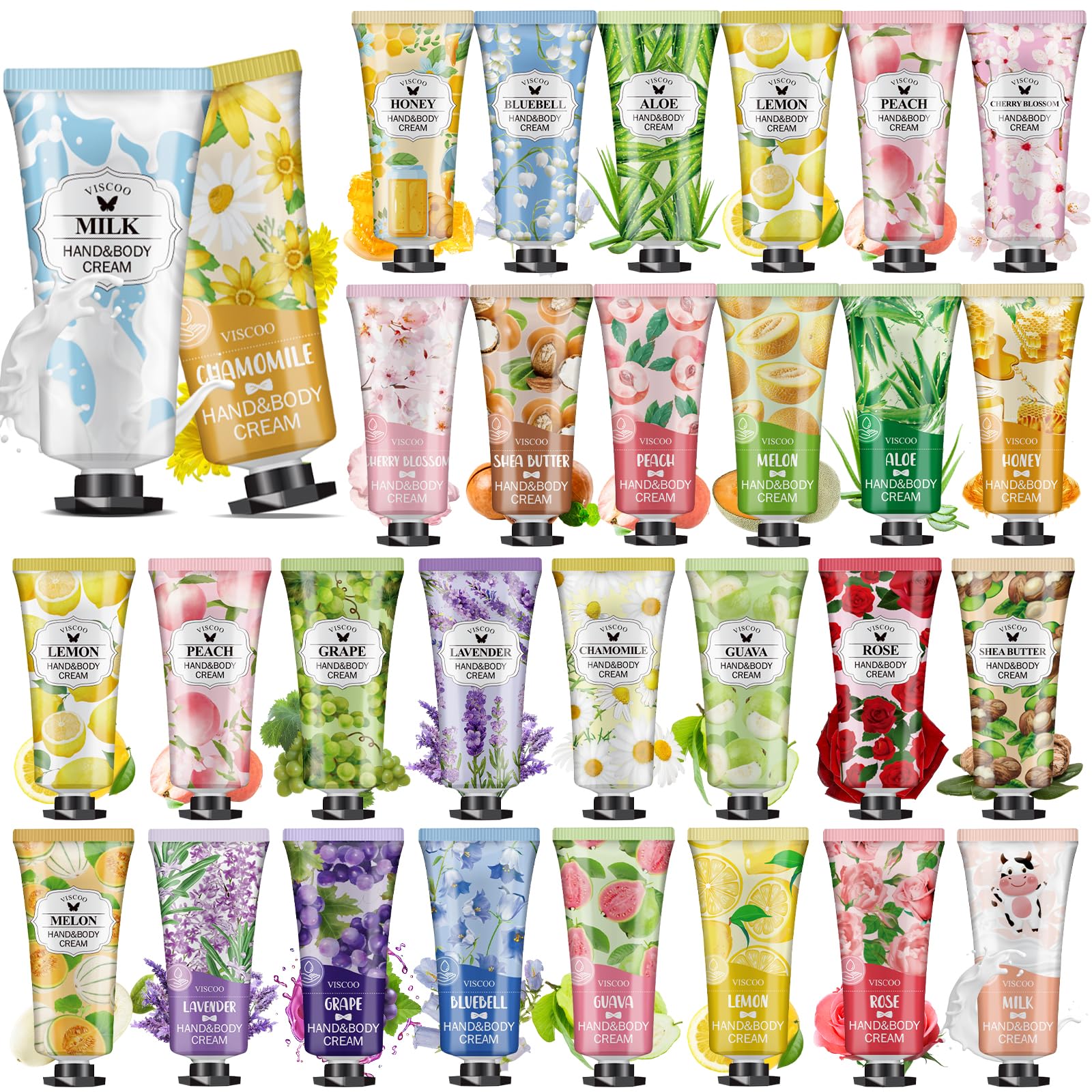 VISCOO front packaging showing 28 tubes and gifting appeal