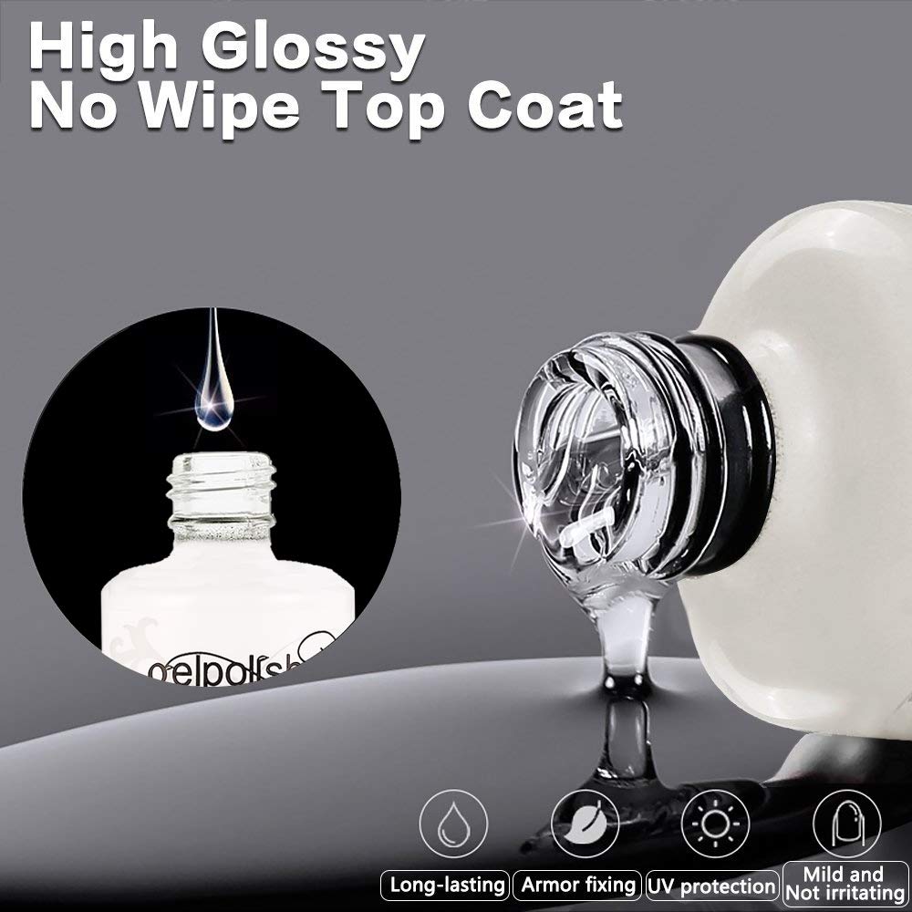 Vishine application under LED lamp showing quick curing and durable result