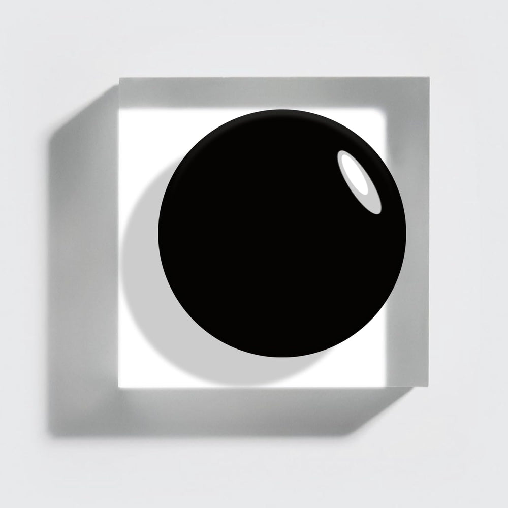 Vishine swatch on wrist illustrating true black opacity and color payoff