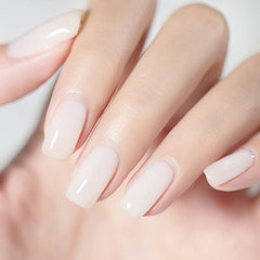 Vishine brush spreading polish illustrating smooth glide and streak-free application benefit