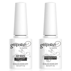 Vishine finished French manicure on hands in lifestyle setting for polished look