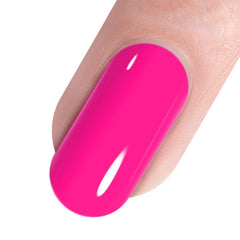 Vishine close-up of glossy cured nail highlighting high-shine benefit