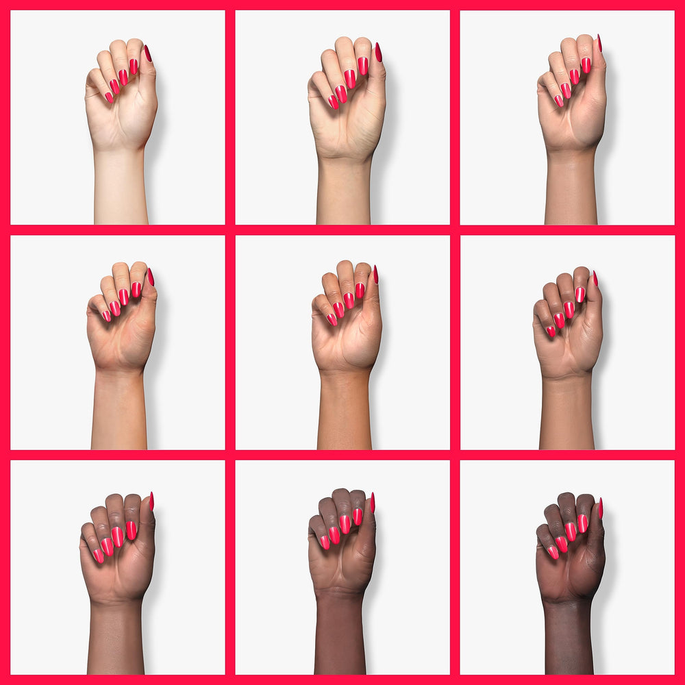 Vishine close-up texture of gel polish highlighting glossy self-leveling finish