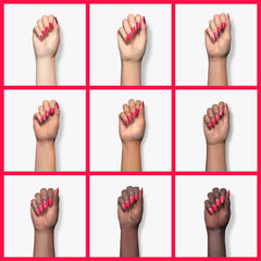 Vishine close-up texture of gel polish highlighting glossy self-leveling finish