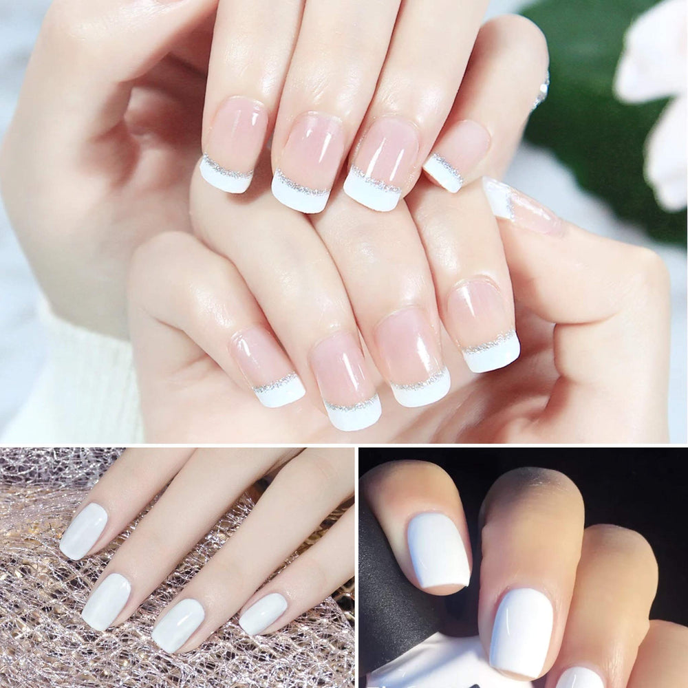 Vishine close-up texture of gel polish showing self-leveling consistency
