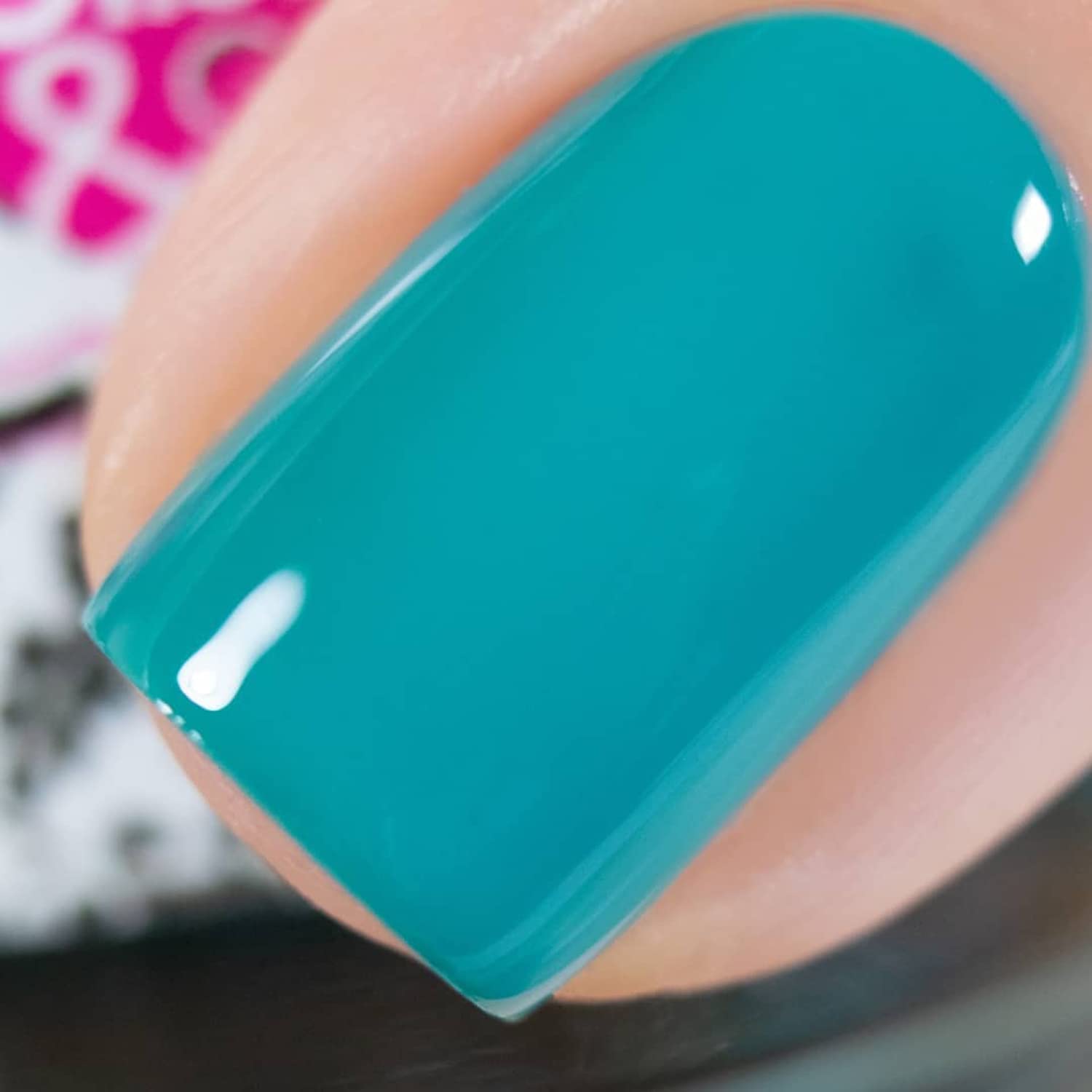 Vishine front packaging showing vibrant turquoise and glossy finish