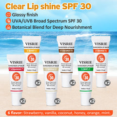 VISRIE label ingredient list highlighting Vitamin E and shea butter