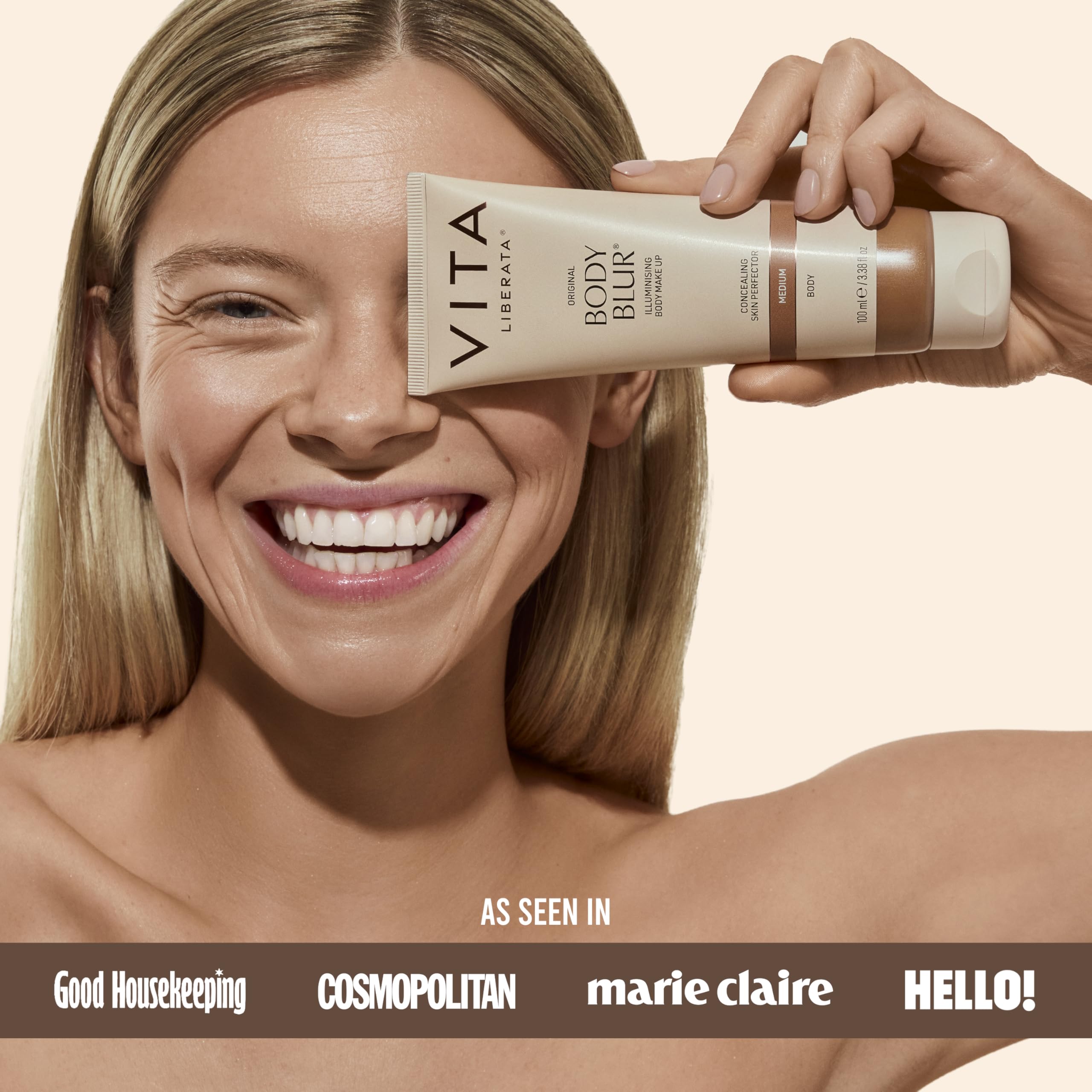 VITA LIBERATA lifestyle evening look showing radiant skin benefit