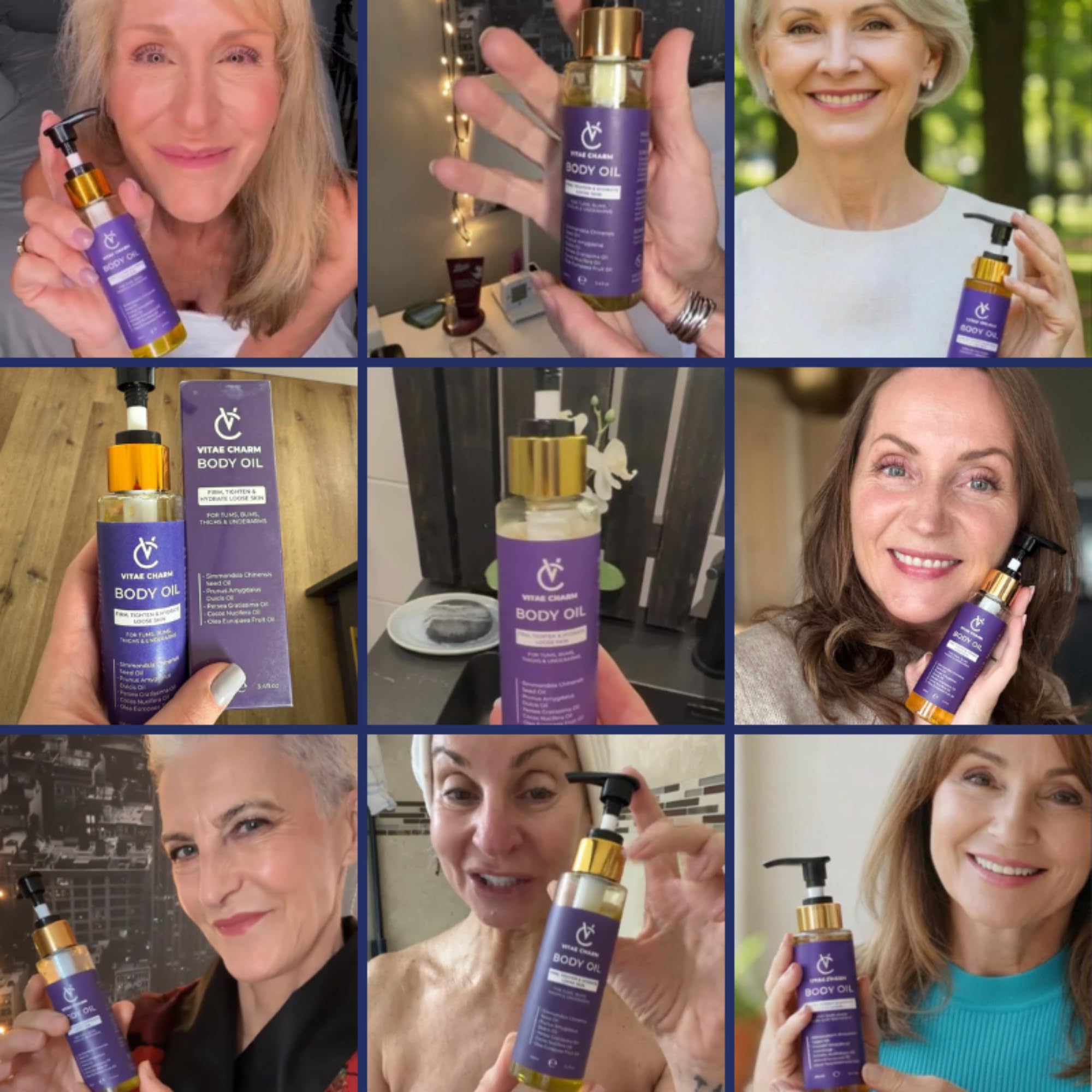 vitae charm in bathroom lifestyle scene for daily skincare ritual