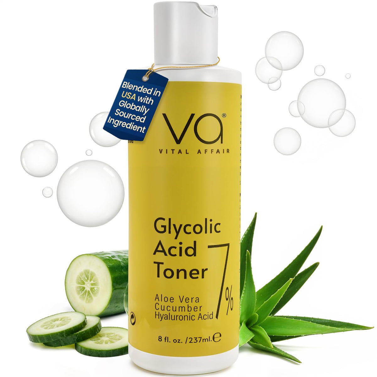 VITAL AFFAIR front bottle view showing clean design and clear benefits