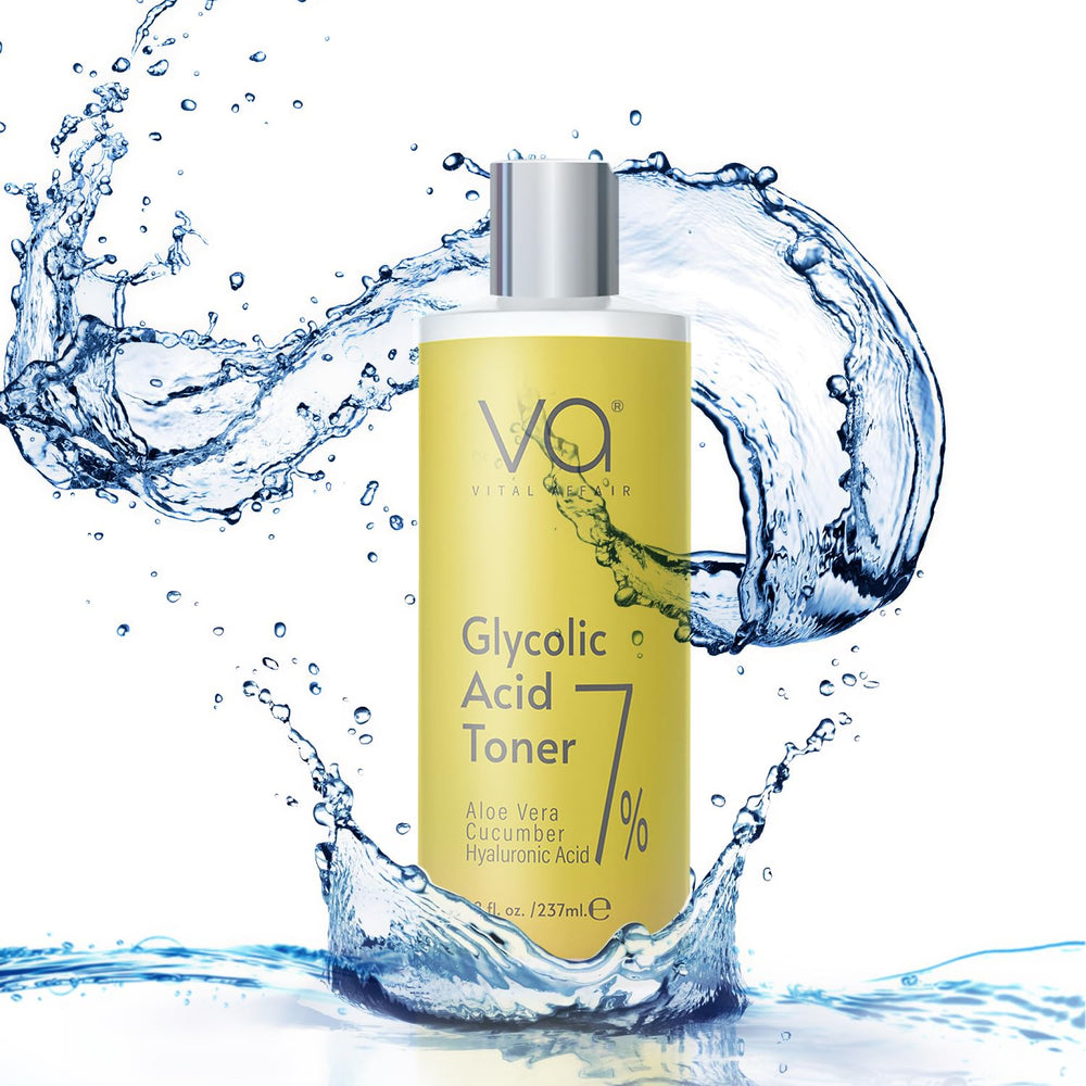 VITAL AFFAIR ingredients flatlay showcasing botanical extracts and formulation clarity