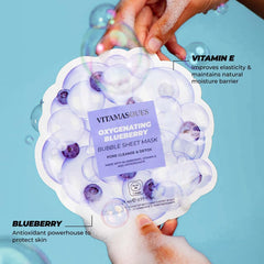 Vitamasques open mask texture showing soft sheet and serum for comfort