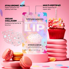 Vitamasques gel sheet texture detail showing smooth hydrating surface benefit