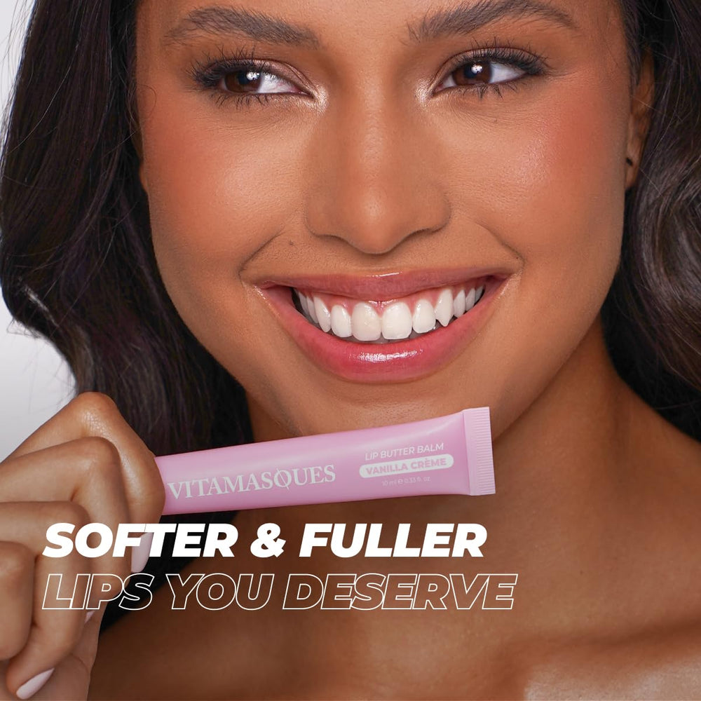 Vitamasques ingredients flatlay showing peptides and hyaluronic acids for targeted care