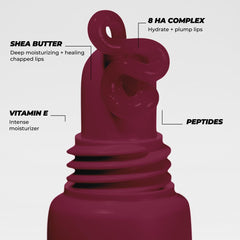Vitamasques texture close-up showing glossy finish and hydrating benefit