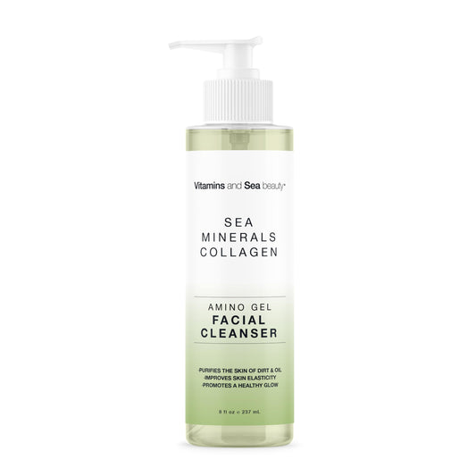 VITAMINS AND SEA BEAUTY front packaging showing product and benefits