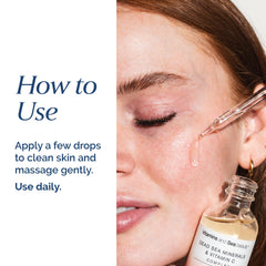 VITAMINS AND SEA BEAUTY in bathroom routine demonstrating daily use