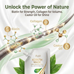 VITAMINS hair cosmetics open jar creamy mask texture for deep repair