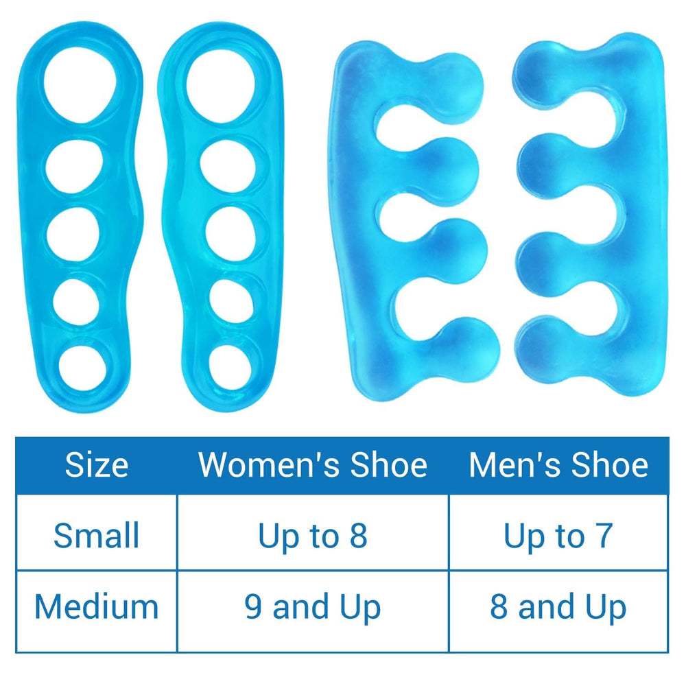 ViveSole toe stretchers worn during yoga pose improving alignment