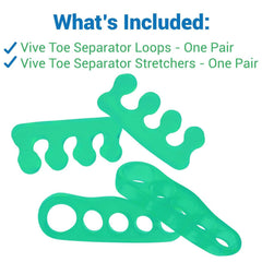 ViveSole top view displaying both loop and stretcher styles for versatility