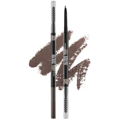 Vivienne Sabó front view of pencil showing sleek cap and shade, precise portability