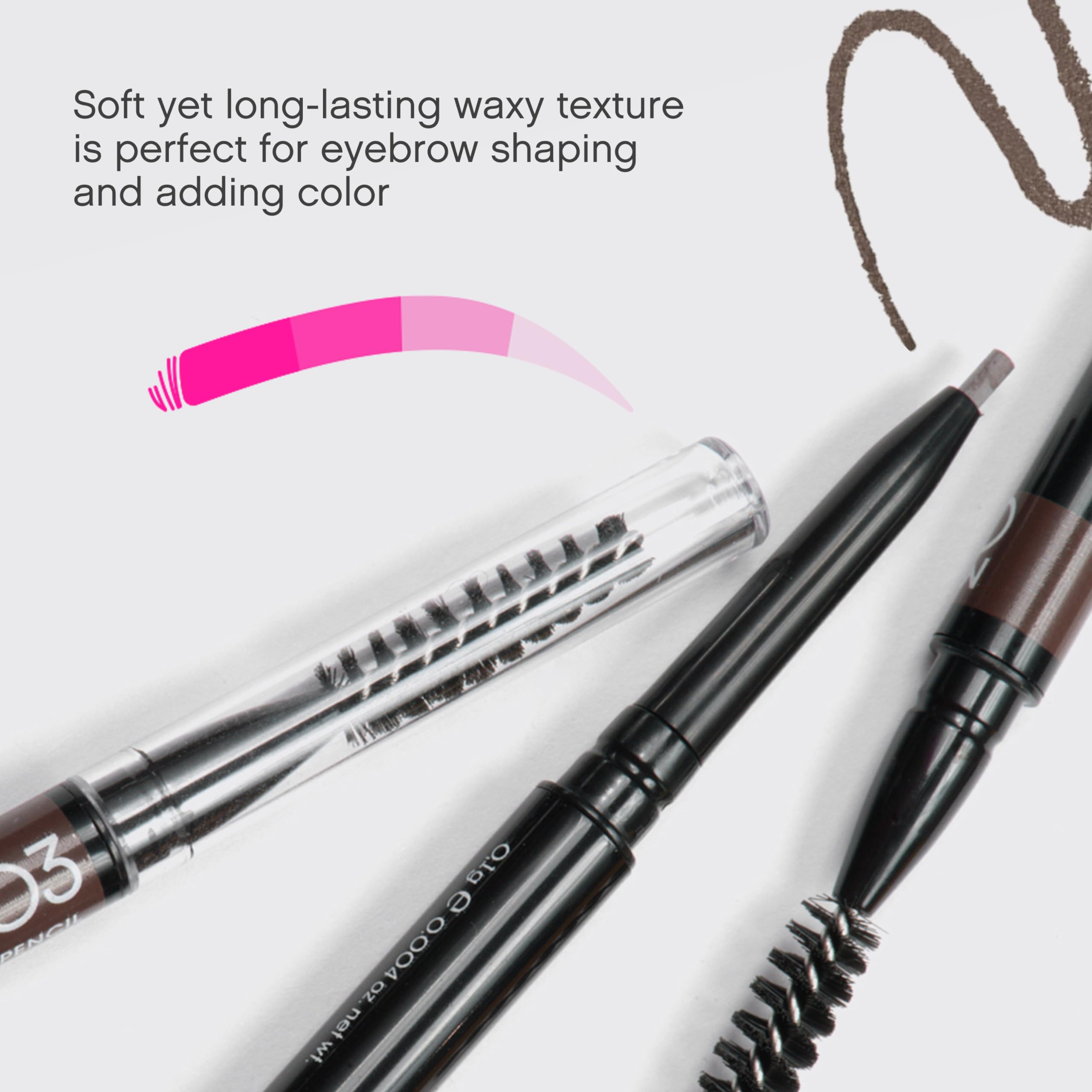 Vivienne Sabó spoolie brush detail grooming brows for blended finish
