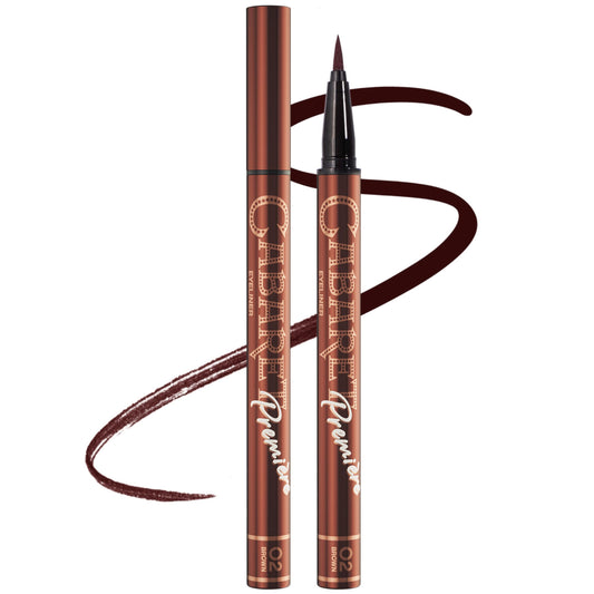 Vivienne Sabó front packaging showing product and matte brown shade benefit