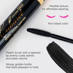 Vivienne Sabó texture swatch on skin illustrating creamy buildable formula benefit