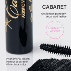 Vivienne Sabó wand and bristles demonstrating precise application and separation benefit