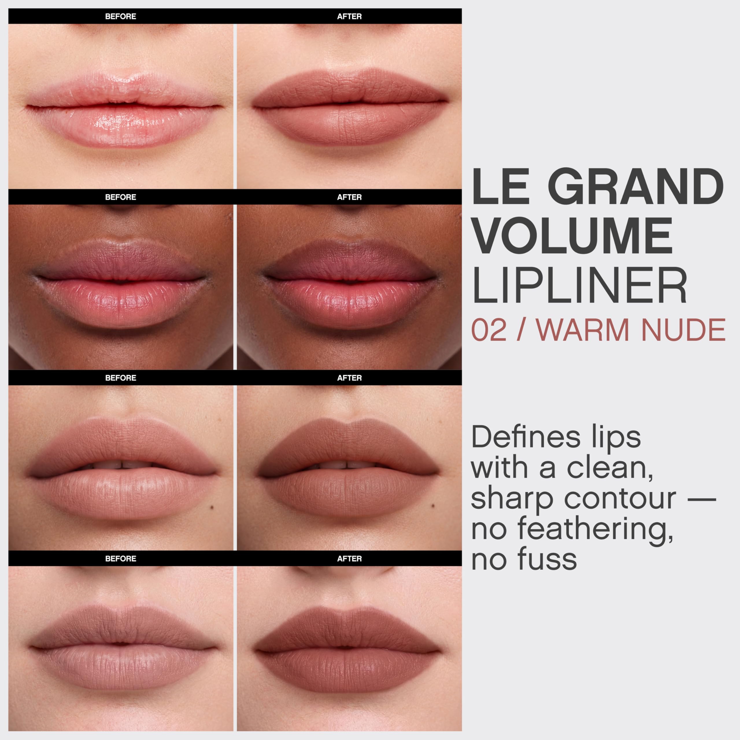 Vivienne Sabó lips with defined contour demonstrating smudge-resistant hold