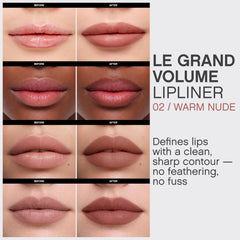 Vivienne Sabó lips with defined contour demonstrating smudge-resistant hold