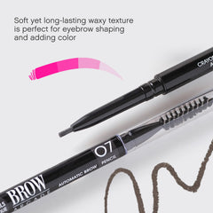 Vivienne Sabó spoolie brush detail grooming brows for blended finish