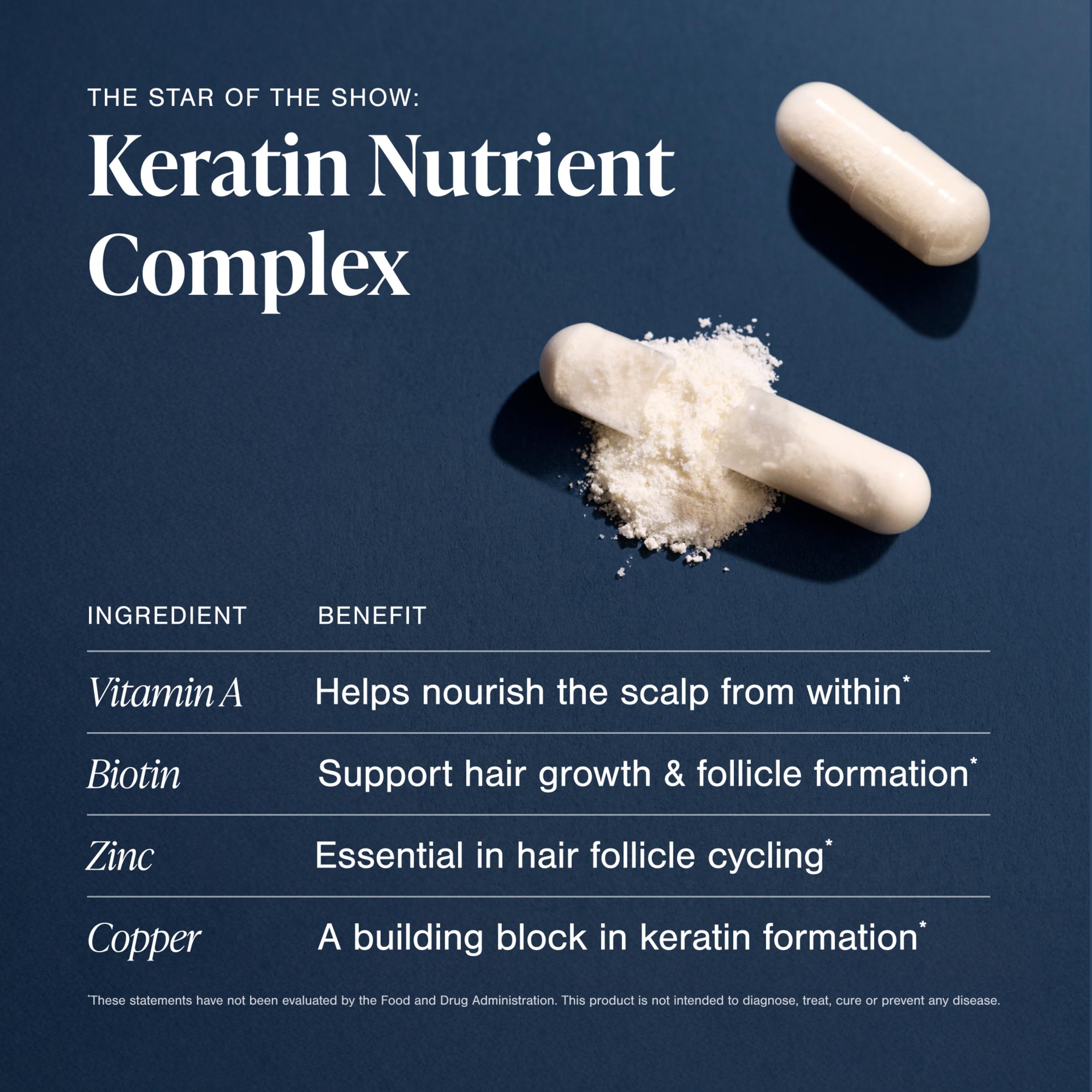 Viviscal before and after hair visual demonstrating improved shine