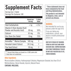 Viviscal tablets close-up showing smooth finish and easy daily dosing benefit