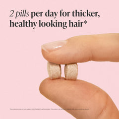 Viviscal tablet texture and size comparison for easy daily intake benefit