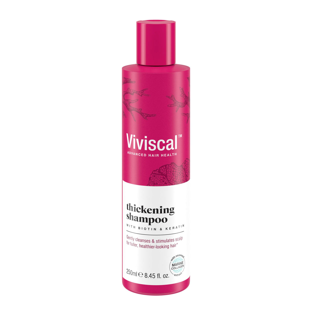 Viviscal front bottle showing product and sizing for immediate recognition and confidence