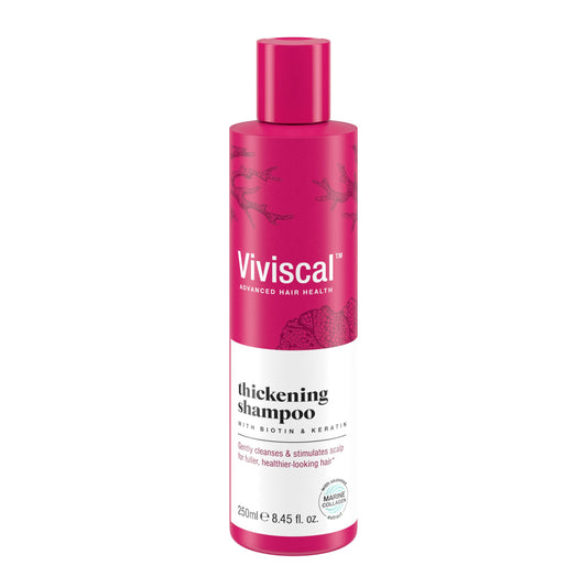 Viviscal front bottle showing product and sizing for immediate recognition and confidence