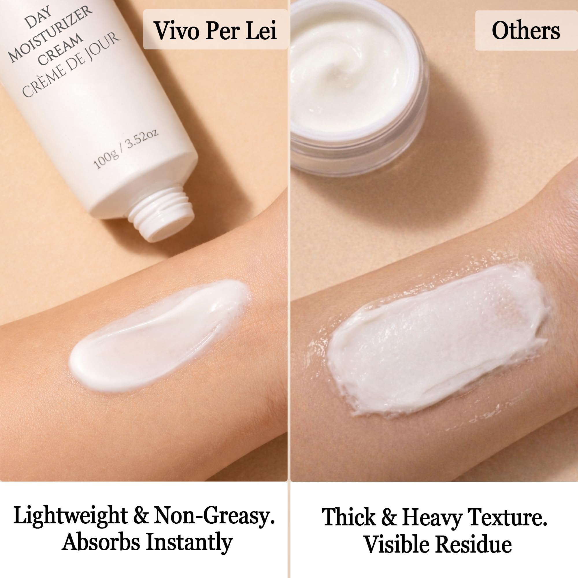 Vivo Per Lei Dead Sea salts ingredient visual emphasizing mineral-rich soothing