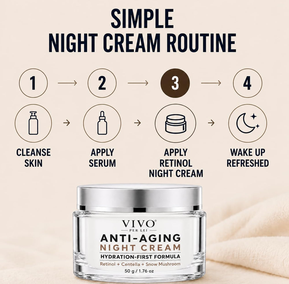 Vivo Per Lei layered over serum demonstrating compatibility with serums