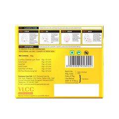 VLCC branding and instructions sheet to guide correct sequence and user confidence