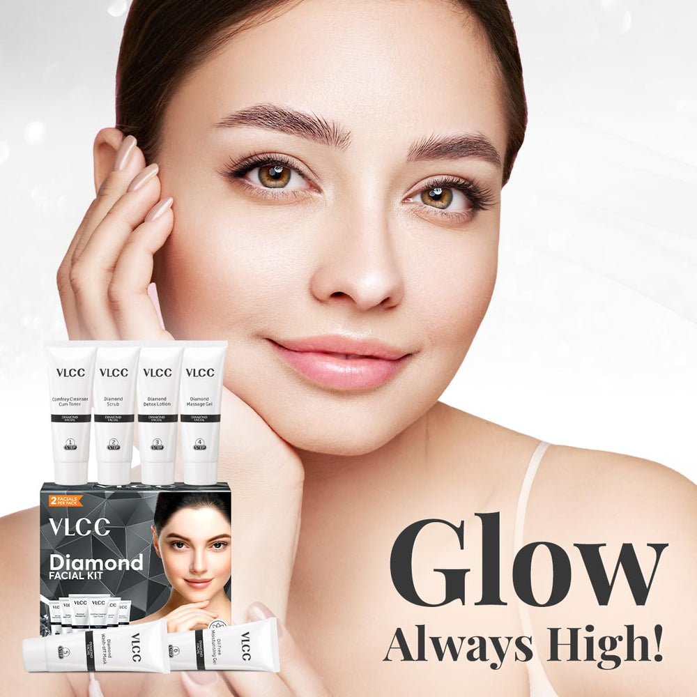 vlcc face pack paste spread showing purifying action and refreshed look benefit