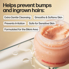 Medicine Mama's VMAGIC texture close-up reveals fine sugar scrub benefits