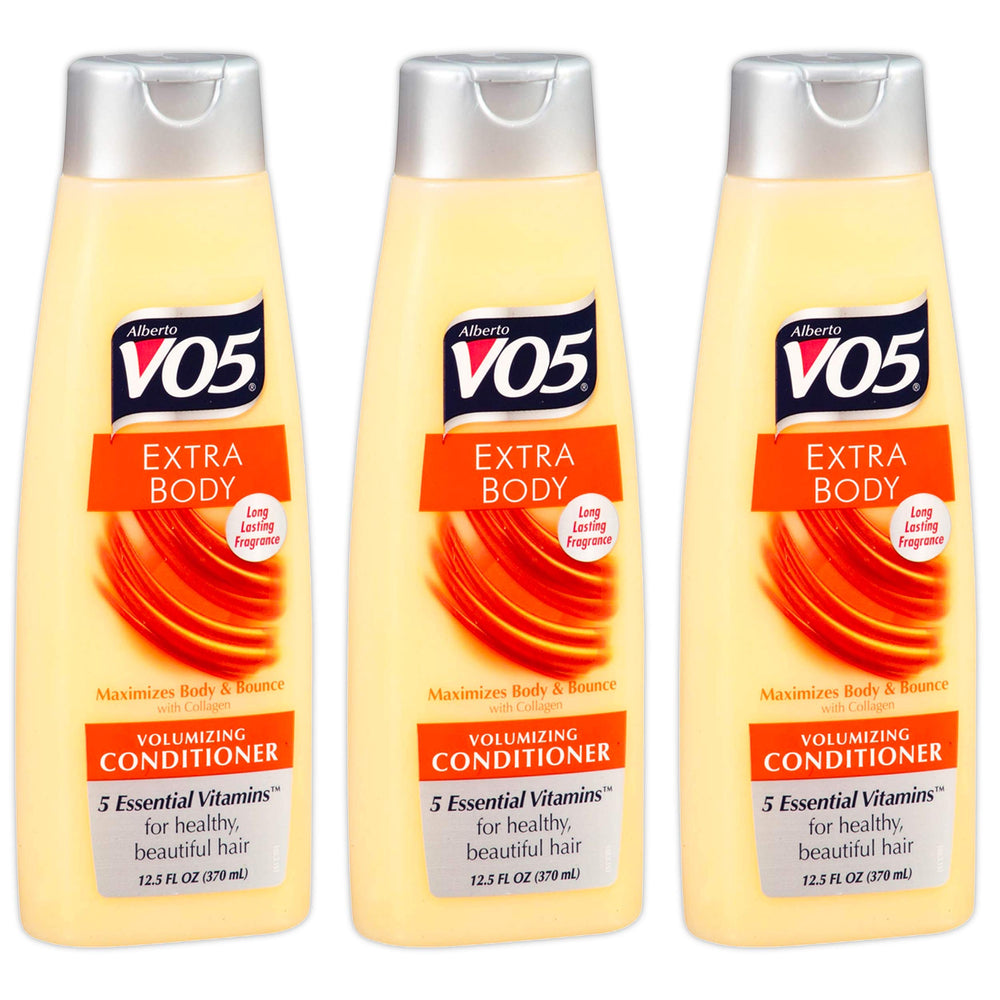 VO5 front bottle showing label and volumizing benefit